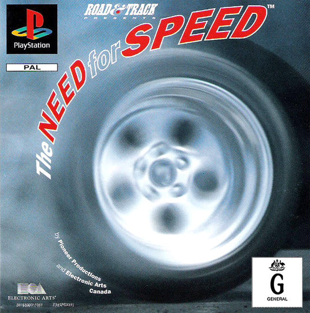 Game | Sony PlayStation PS1 | The Need For Speed