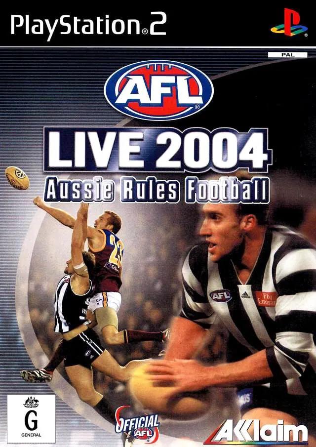 Game | Sony PlayStation PS2 | AFL Live 2004: Aussie Rules Football Physical Video Games Game Sony