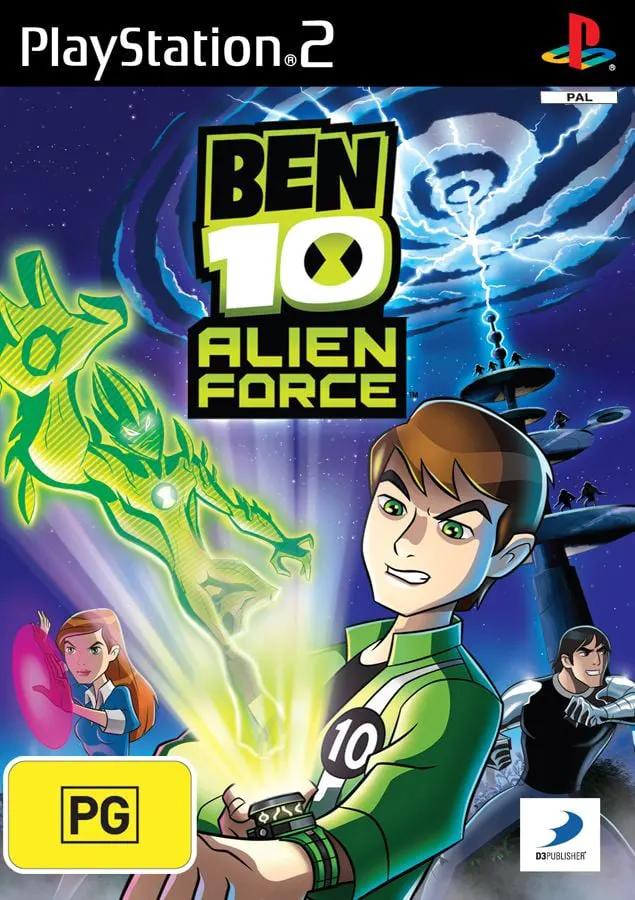 Game | Sony PlayStation PS2 | Ben 10 Alien Force Physical Video Games Game Sony