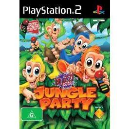 Game | Sony PlayStation PS2 | Buzz Junior Jungle Party Controller Bundle Physical Video Games Game Sony