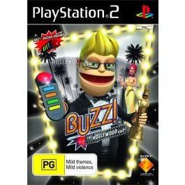 Game | Sony PlayStation PS2 | Buzz!: Hollywood Quiz Physical Video Games Game Sony