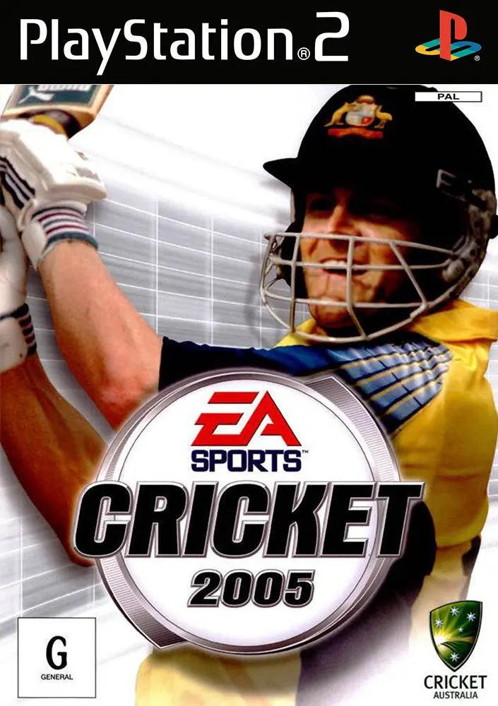 Game | Sony PlayStation PS2 | Cricket 2005 Physical Video Games Game Sony