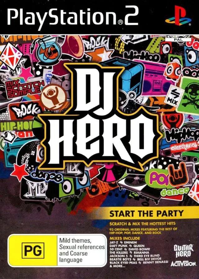 Game | Sony PlayStation PS2 | DJ Hero Physical Video Games Game Sony