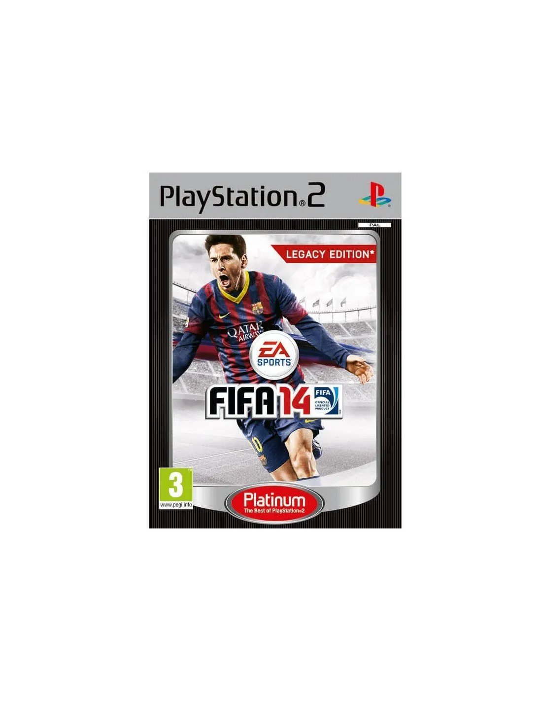 Game | Sony PlayStation PS2 | FIFA 14 (Platinum) Physical Video Games Game Sony