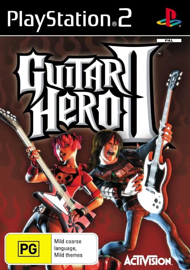 Game | Sony PlayStation PS2 | Guitar Hero II Physical Video Games Game Sony