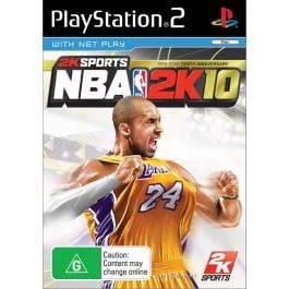 Game | Sony PlayStation PS2 | NBA 2K10 Physical Video Games Game Sony