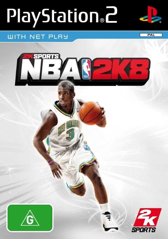 Game | Sony PlayStation PS2 | NBA 2K8 Physical Video Games Game Sony