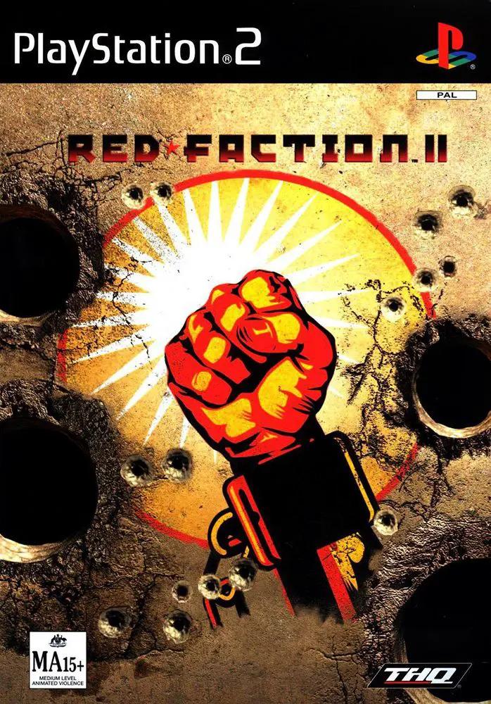 Game | Sony PlayStation PS2 | Red Faction II Physical Video Games Game Sony