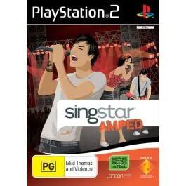 Game | Sony PlayStation PS2 | Singstar Amped Physical Video Games Game Sony