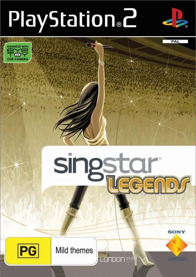 Game | Sony PlayStation PS2 | Singstar Legends Physical Video Games Game Sony