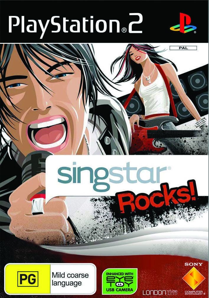 Game | Sony PlayStation PS2 | Singstar Rocks!