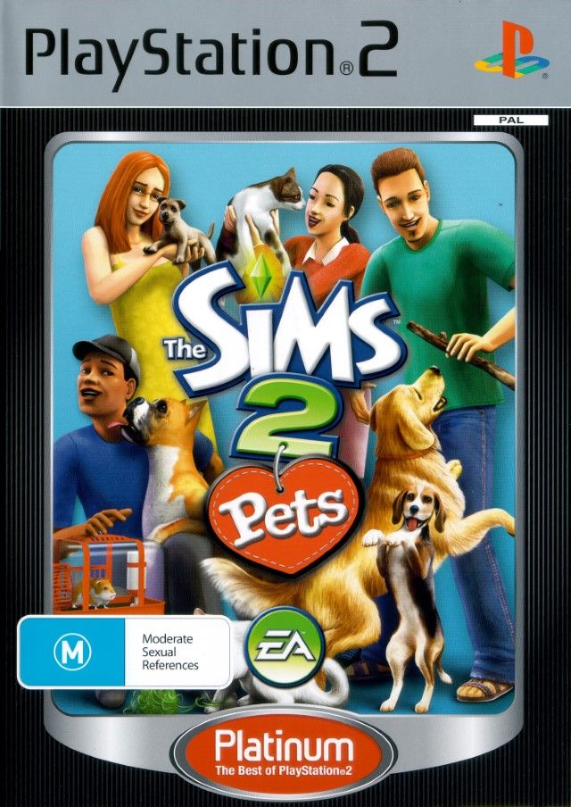 Game | Sony PlayStation PS2 | The Sims 2: Pets (Platinum)