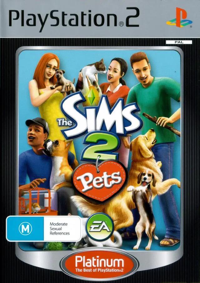 Game | Sony PlayStation PS2 | The Sims 2: Pets (Platinum) Physical Video Games Game Sony