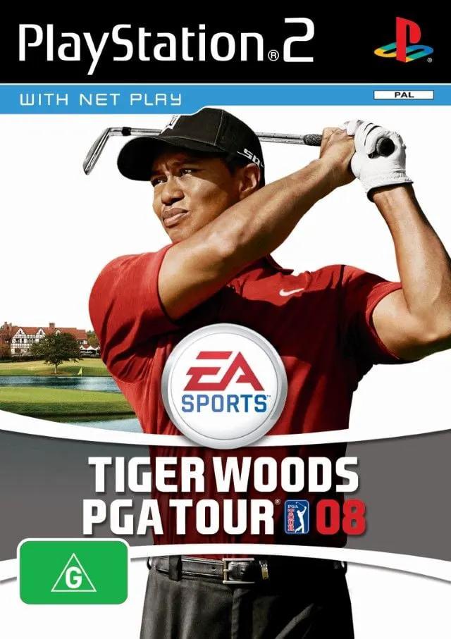 Game | Sony PlayStation PS2 | Tiger Woods 08 Physical Video Games Game Sony