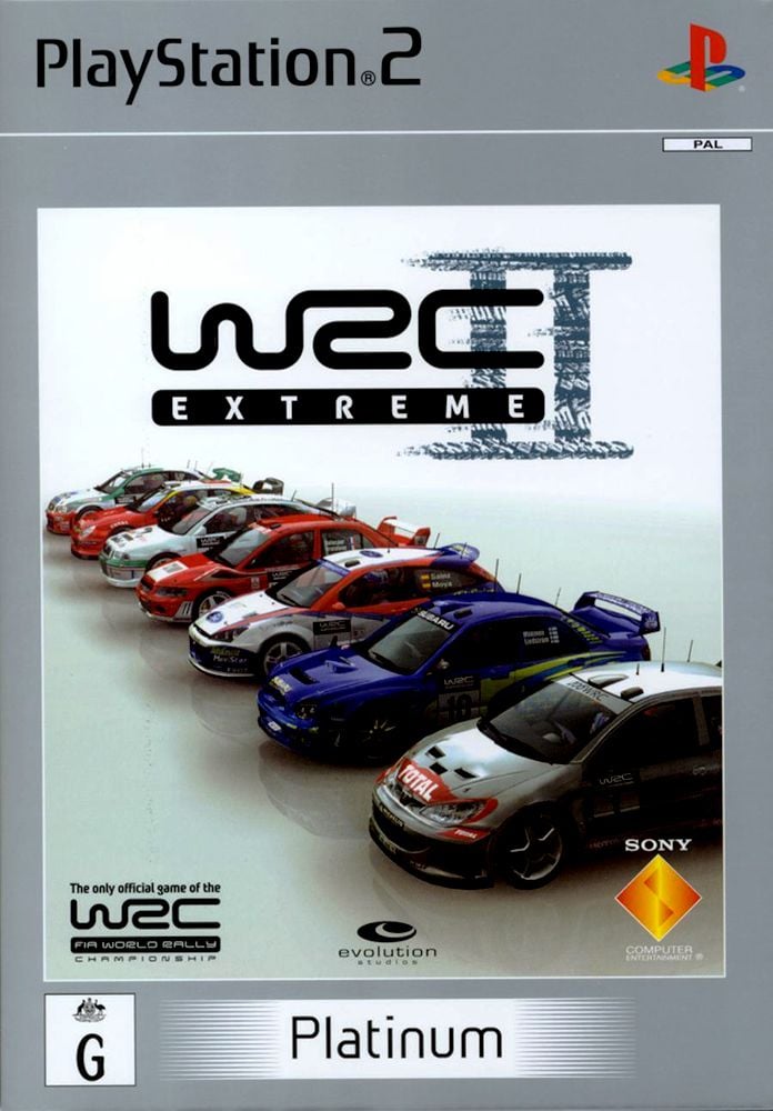 Game Sony PlayStation PS2 WRC: World Rally Championship II Extreme
