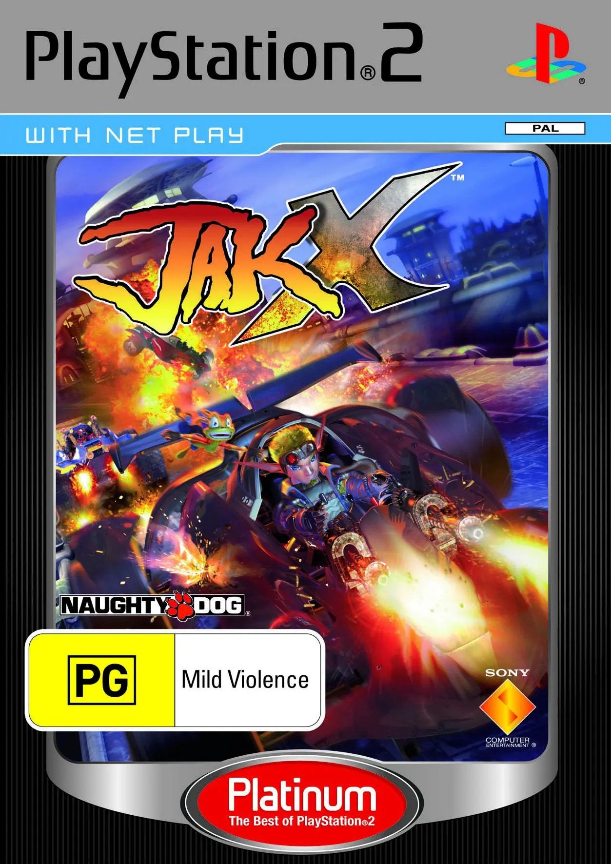 Game | Sony PlayStation PS2 | Jak X (Platinum) Physical Video Games Game Sony