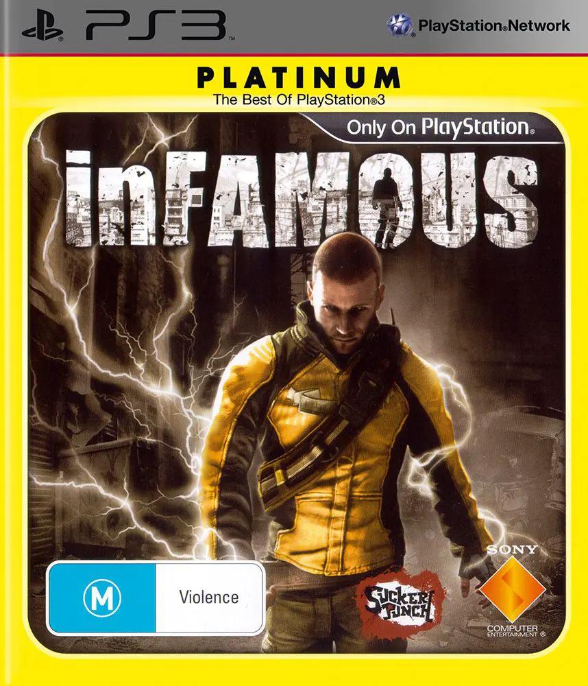 Game | Sony PlayStation PS3 | Infamous (Platinum) Physical Video Games Game Sony