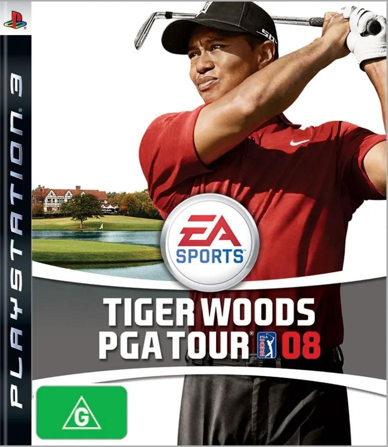 Game | Sony PlayStation PS3 | Tiger Woods PGA Tour 08 Physical Video Games Game Sony