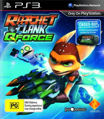 Game | Sony PlayStation PS3 | Ratchet And Clank: Q-Force Physical Video Games Game Sony