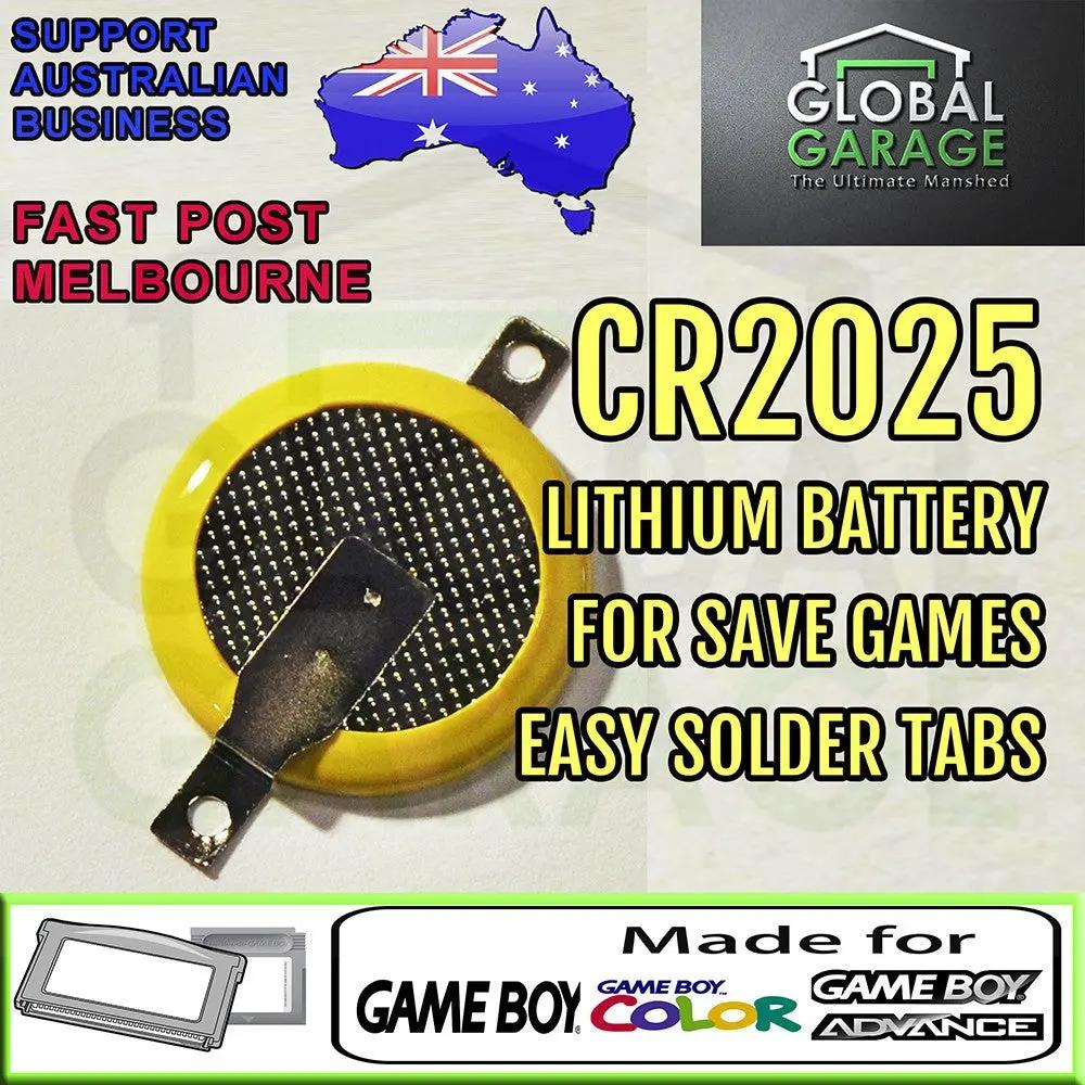 Parts | Service Repair | Battery Save Game CR2032 CR2025 CR2016 CR1616 Tab Tabbed Socket Home Game Console Accessories Accessory RetroSales.com.au
