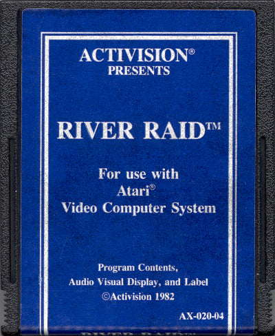 Game | Atari 2600 | River Raid (Blue Label)