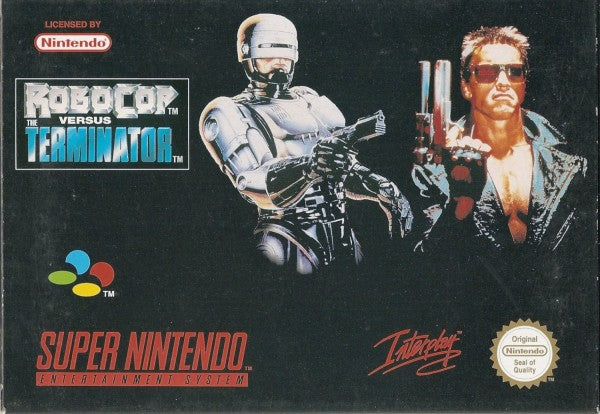 Game Super Nintendo SNES Robocop Vs The Terminator
