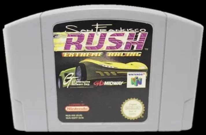Game | Nintendo N64 | San Francisco Rush Extreme Racing Physical Video Games Game Nintendo