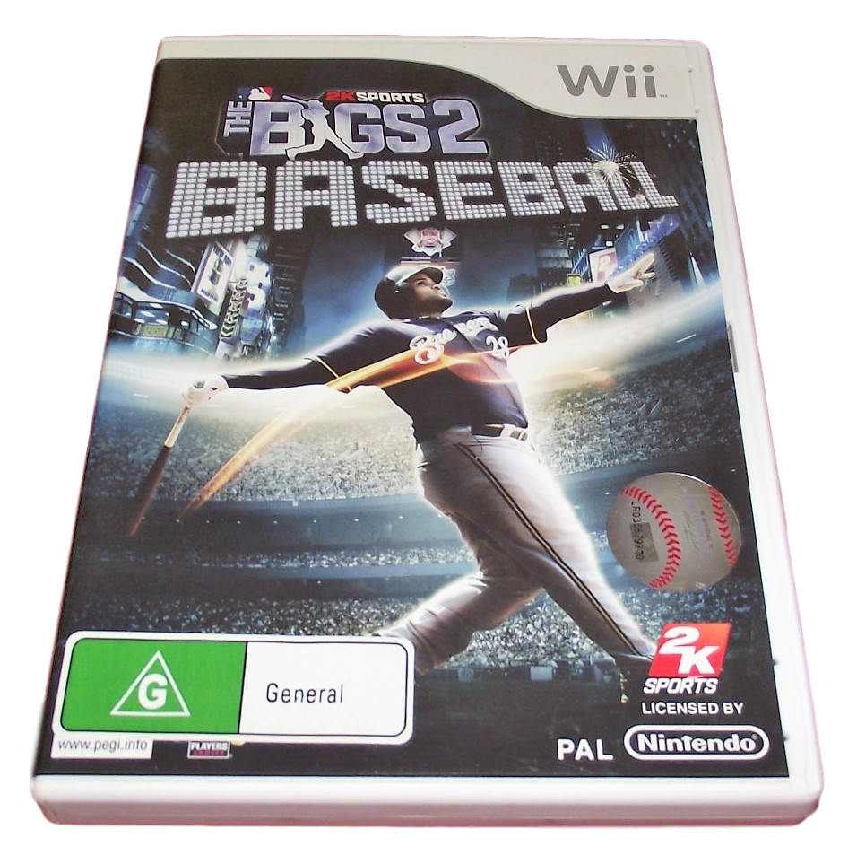 Game | Nintendo Wii | The Bigs 2 Baseball Physical Video Games Game Nintendo