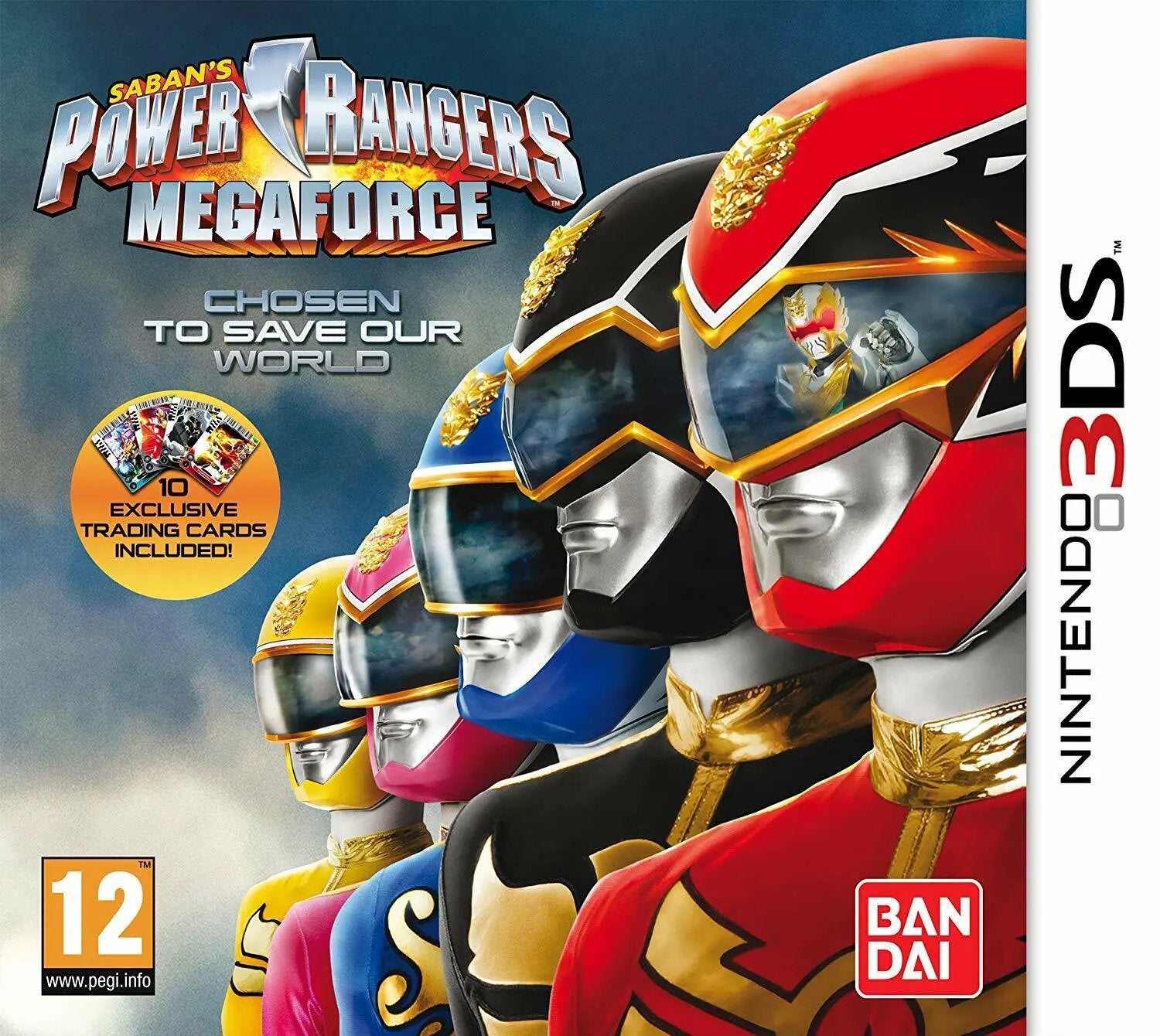 Game | Nintendo 3DS | Power Rangers Megaforce Physical Video Games Game Nintendo