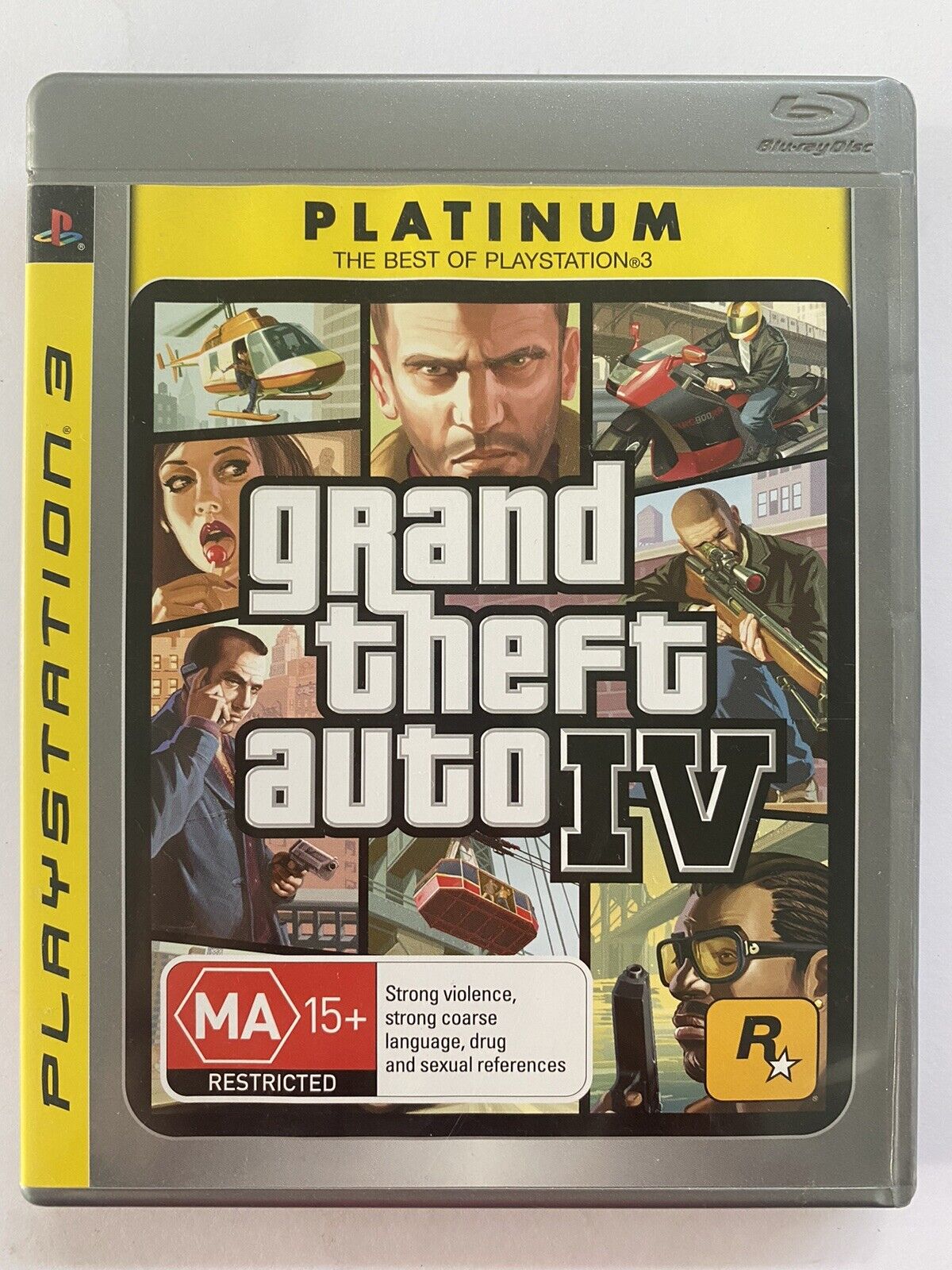 Game | Sony PlayStation PS3 | Grand Theft Auto IV (Platinum)