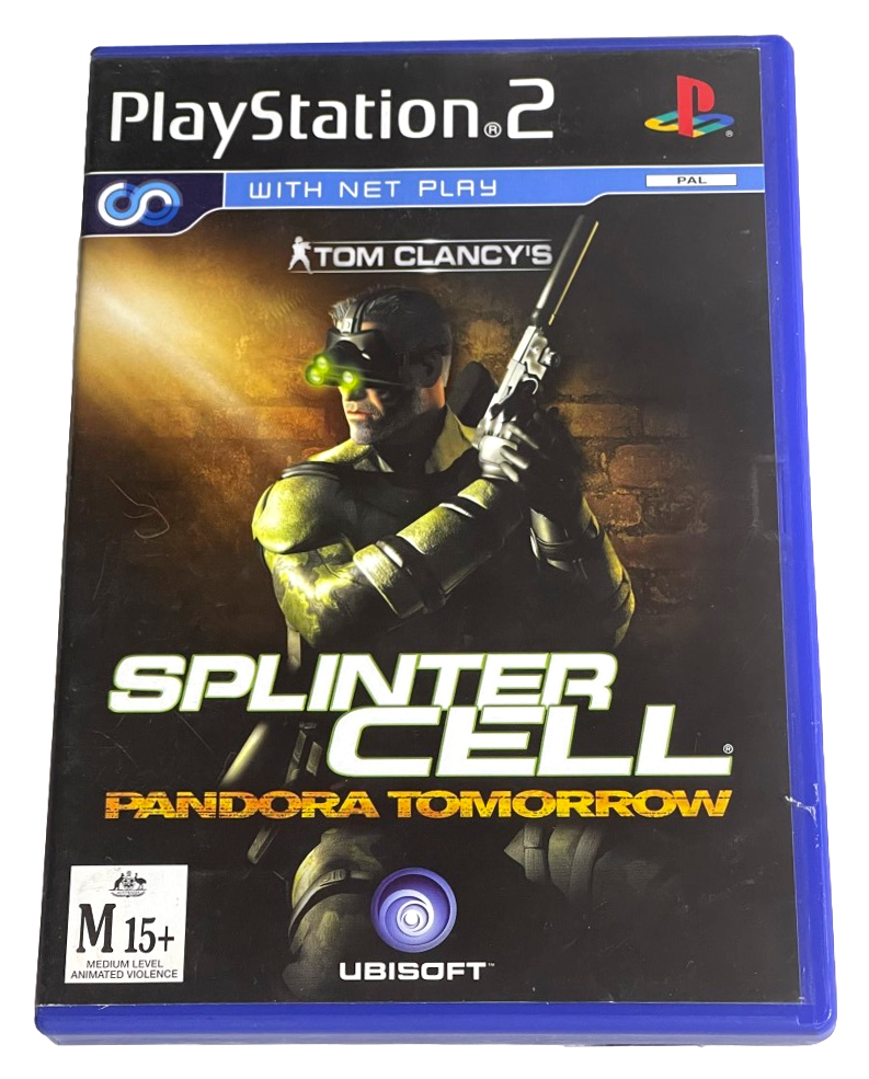 Game | Sony PlayStation PS2 | Splinter Cell Pandora Tomorrow Physical Video Games Game Sony