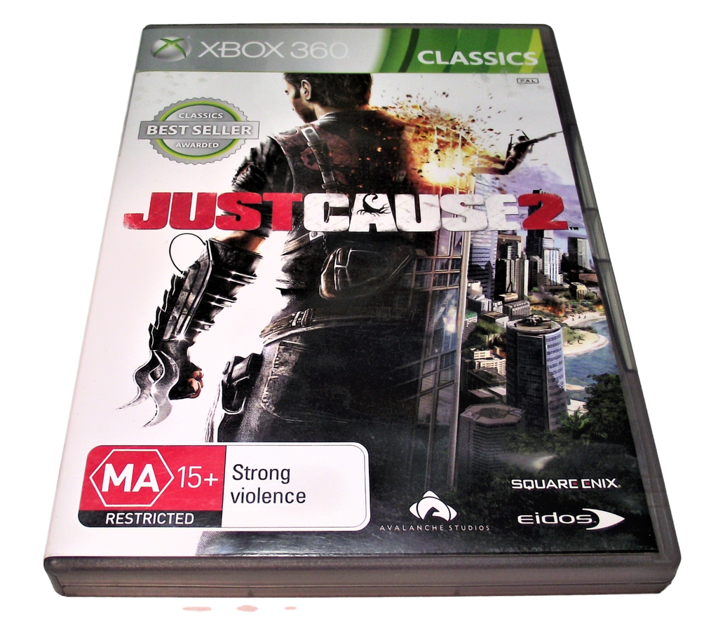Game | Xbox 360 | Just Cause 2 (Classics) Physical Video Games Game Microsoft