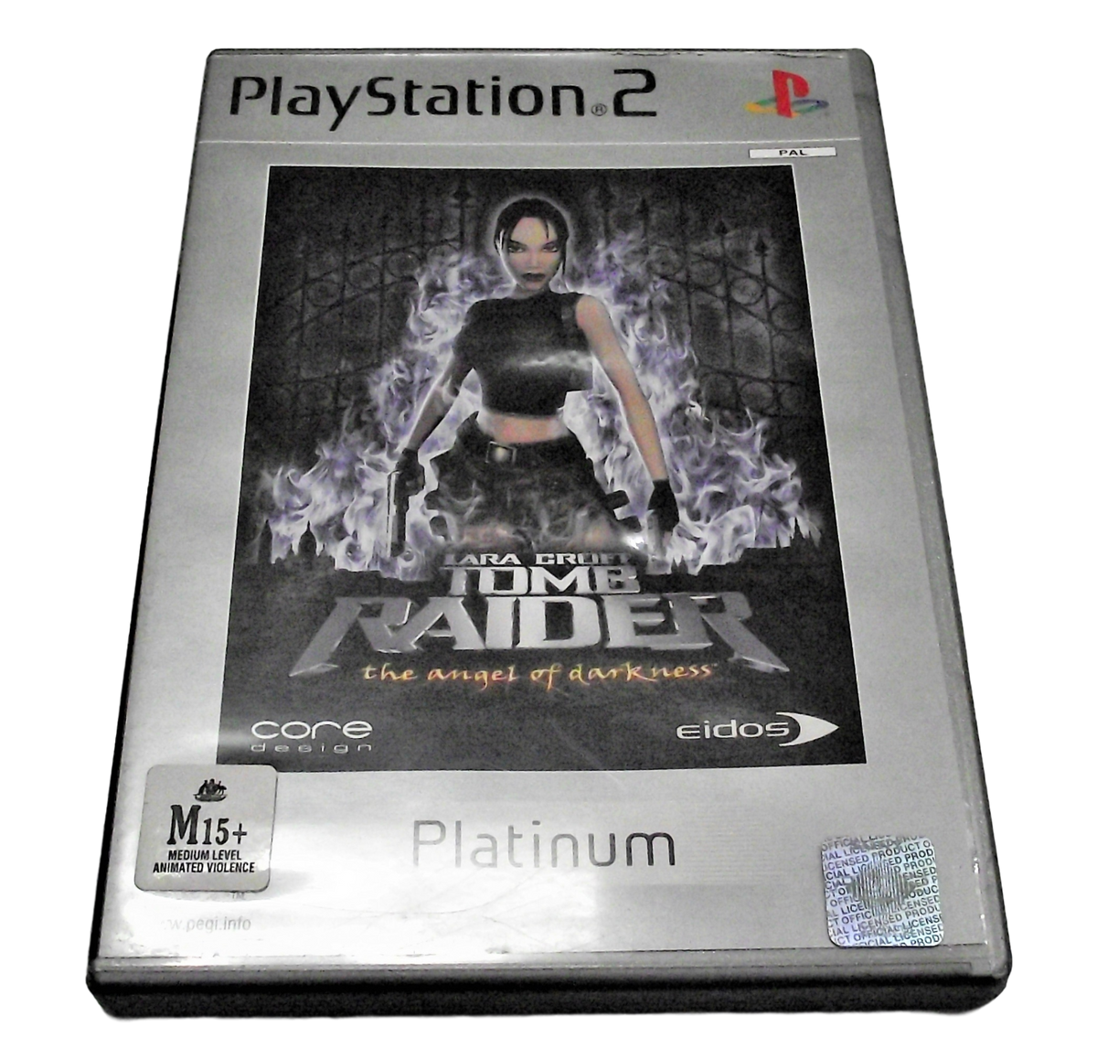 Game | Sony PlayStation PS2 | Tomb Raider Angel Of Darkness (Platinum) Physical Video Games Game Sony