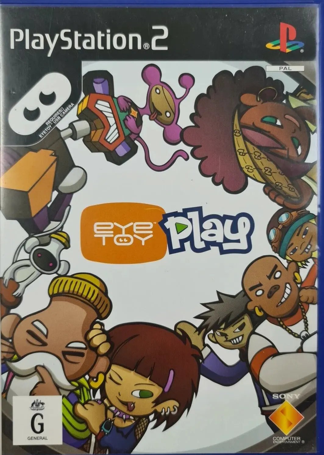 Game | Sony PlayStation PS2 | Eye Toy Play Physical Video Games Game Sony