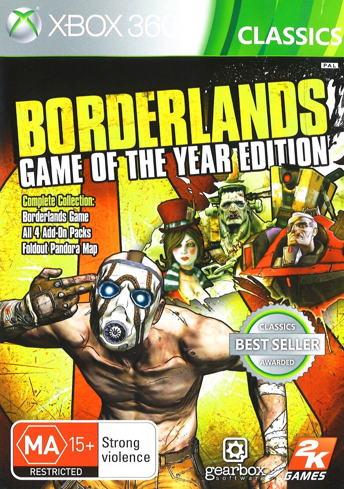Game | Xbox 360 | Borderlands 2 (Game Of The Year Edition)