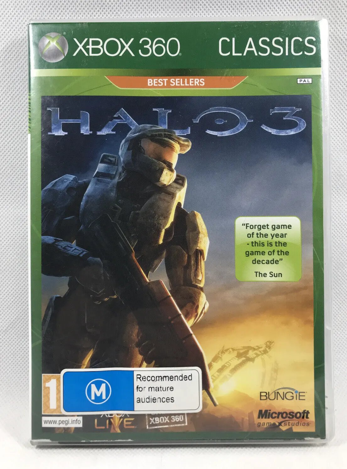 Game | Xbox 360 | Halo 3 (Classics) Physical Video Games Game Microsoft