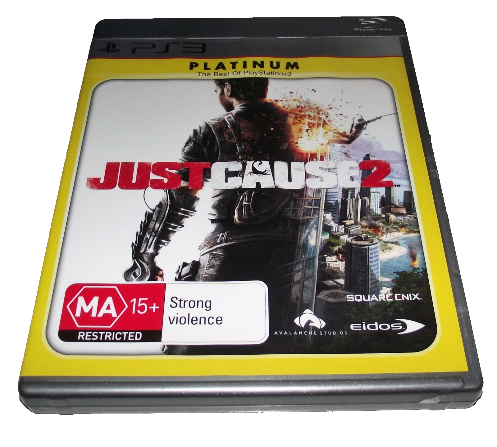 Game | Sony PlayStation PS3 | Just Cause 2 (Platinum) Physical Video Games Game Sony