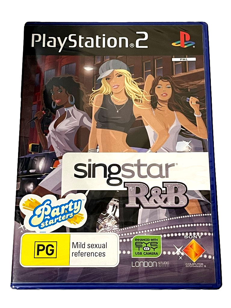 Game | Sony PlayStation PS2 | Singstar R&B Physical Video Games Game Sony