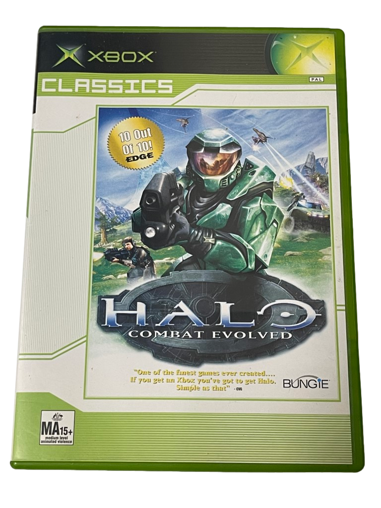 Game | Xbox | Halo: Combat Evolved (Classics) Physical Video Games Game Microsoft