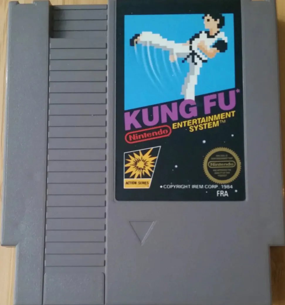 Game | Nintendo NES | Kung Fu Physical Video Games Game Nintendo
