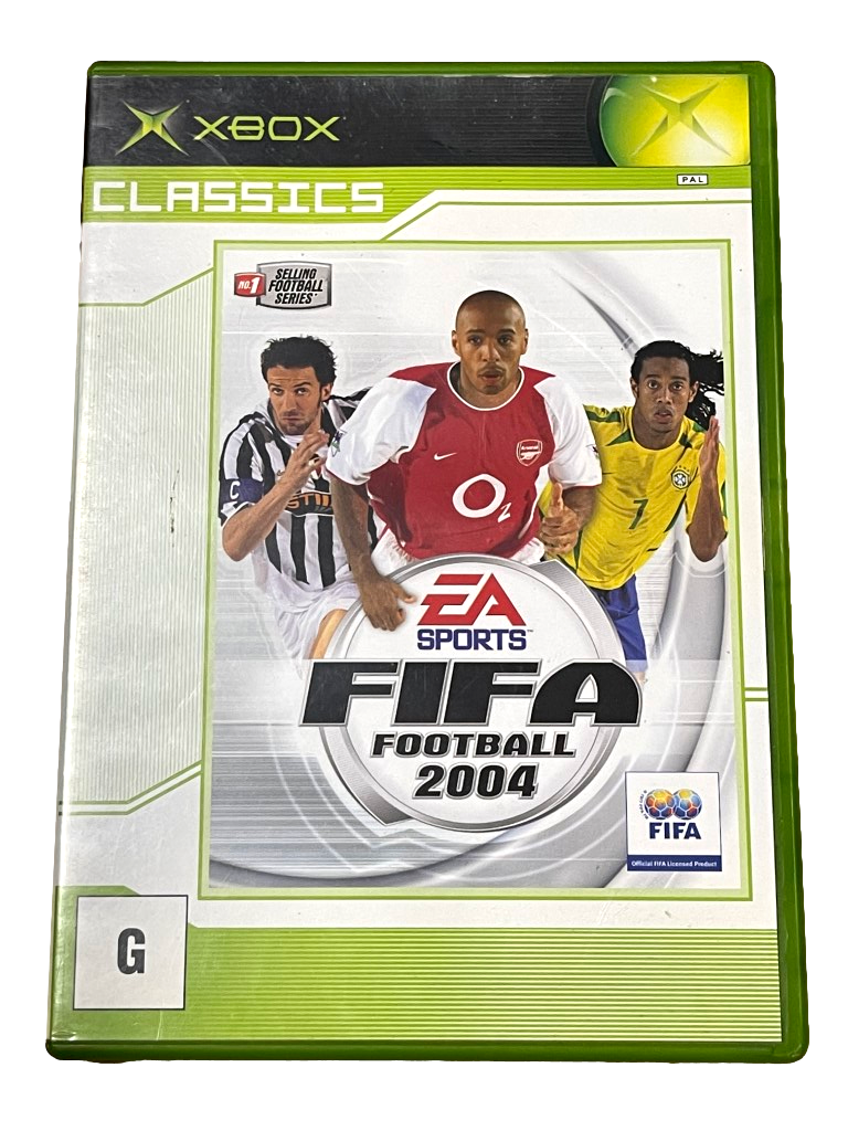 Game | Xbox | FIFA Football 2004 Physical Video Games Game Microsoft