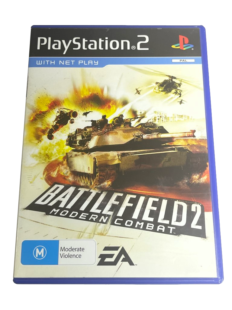 Game | Sony PlayStation PS2 | Battlefield 2 Modern Combat Physical Video Games Game Sony