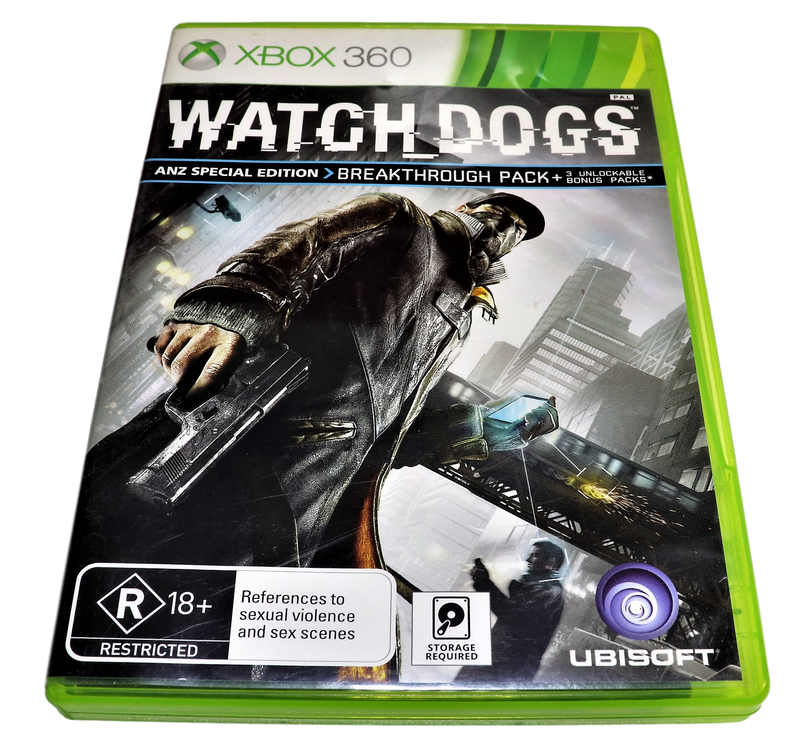 Game | Xbox 360 | Watch Dogs Physical Video Games Game Microsoft