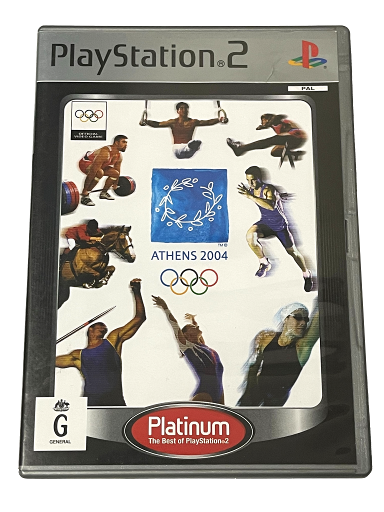 Game | Sony PlayStation PS2 | Athens 2004 (Platinum) Physical Video Games Game Sony