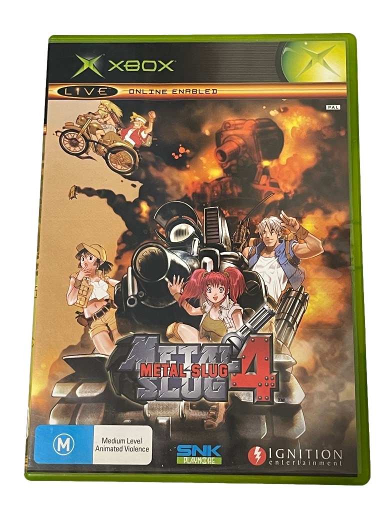Game | Xbox | Metal Slug 4 Physical Video Games Game Microsoft