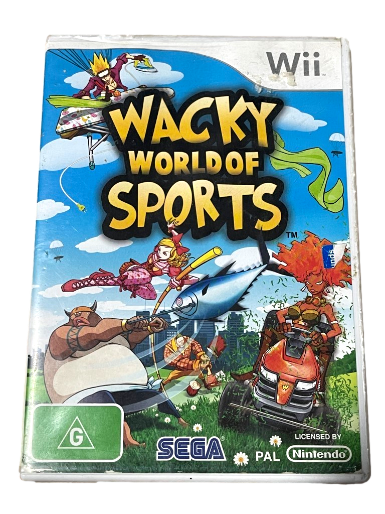 Game | Nintendo Wii | Wacky World Of Sports Physical Video Games Game Nintendo