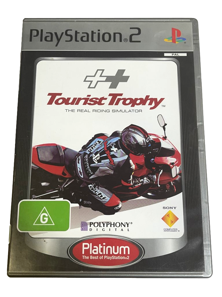 Game | Sony PlayStation PS2 | Tourist Trophy (Platinum) Physical Video Games Game Sony