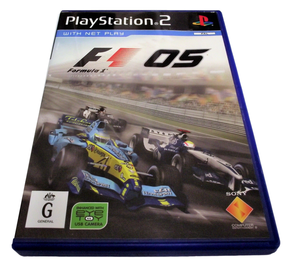 Game | Sony PlayStation PS2 | F1 05 Physical Video Games Game Sony