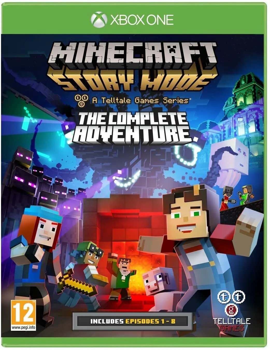 Game | Xbox One | Minecraft: Story Mode Complete Adventure Physical Video Games Game Microsoft