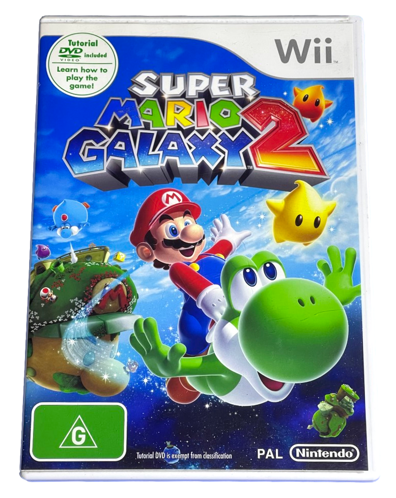 Game | Nintendo Wii | Super Mario Galaxy 2 Physical Video Games Game Nintendo